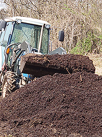 畜産試験場の良質な堆肥