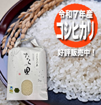 循環型農業で安全・安心な米作り 新潟県特別栽培米コシヒカリ【ならの里】