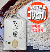 循環型農業で安全・安心な米作り　新潟県特別栽培米コシヒカリ【ならの里】